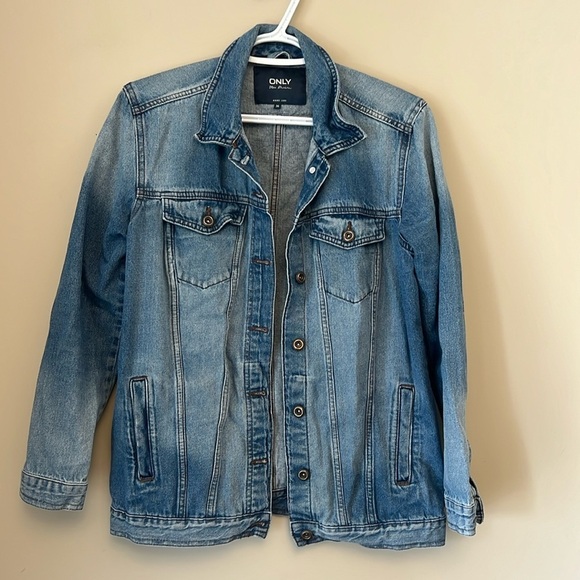 Only Button Down Denim Jacket size 36 - Picture 3 of 9